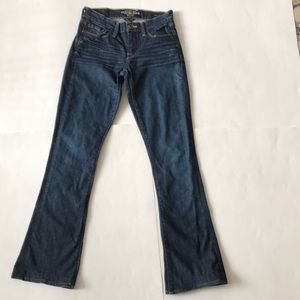 Lucky Brand size 25 Blue Jean Denim Boot cut zipper 5 pocket Excellent Condition